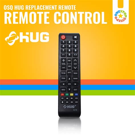 hug tv remote app|Hug Remote Control for Hug LED & Smart TV .